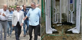 محافظ بورسعيد يشدد علي تكثيف الأعمال وفق أعلى معايير والالتزام بالجدول الزمني المحدد 