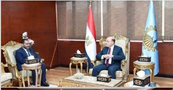 محافظ الغربية يستقبل مساعد وزير الصحة والسكان لشؤون مبادرات الصحة العامة لبحث دعم وتطوير المبادرات الصحية