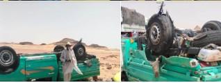 محافظ أسوان يتابع تقديم أوجه الرعاية الطبية والعلاجية للمصابين فى حادث إنقلاب سيارة بطريق أبو سمبل البرى 