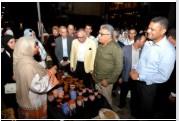 محافظ الدقهلية يتفقد فعاليات ترفيهية بممشى المنصورة 
