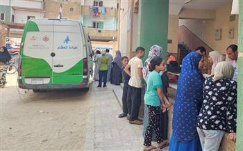 محافظ الغربية: فحص 1496 مواطنا في قافلة طبية بزفتى ضمن "حياة كريمة"