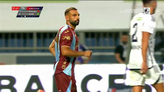 الدوري التركي.. محمد صلاح يسجل أول مشاركة مع طرابزون أمام قاسم باشا
