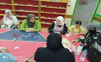 مكتبة الطفل والشباب بأسيوط الجديدة تختتم فعاليات ورشة تصميم الإكسسوارات 