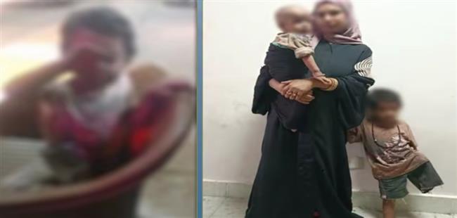 الداخلية تكشف تفاصيل استغلال طفلة مبتورة الساق ورضيع في التسول بالغربية