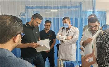 وكيل صحة سوهاج يتفقد وحدة طب الأسرة بالشيخ زين الدين ومستشفى طهطا النموذجي في جولة مفاجئة