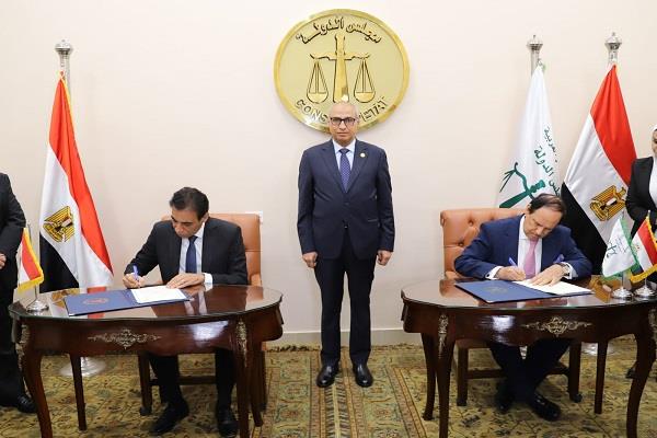 مجلس الدولة ووزارة الخارجية يوقعان بروتوكول تعاون لإنشاء مكتب تصديق قنصلي بمجمع القاهرة الجديدة