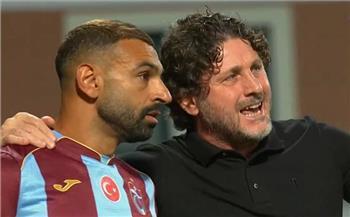  أول مشاركة لمحمد صلاح.. ماذا قال مدرب طرابزون بعد التعادل مع قاسم باشا؟