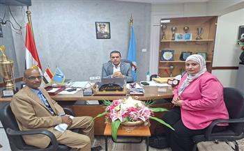 وكيل تعليم البحر الأحمر يستقبل اللجنة الوزارية لتقييم مراكز الصحافة المدرسية