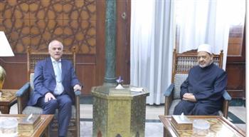 شيخ الأزهر والسفير الاسترالي يبحثان سبل تعزيز التعاون المشترك وجهود مواجهة ظاهرة الإسلاموفوبيا