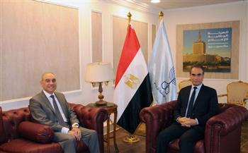 المسلماني يستقبل السفير علاء يوسف قبيل توقيع بروتوكول التعاون بين الوطنية للإعلام وهيئة الاستعلامات