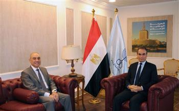 المسلماني يستقبل السفير علاء يوسف قبيل توقيع بروتوكول التعاون بين الوطنية للإعلام وهيئة الاستعلامات