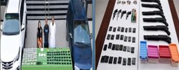 ضربة أمنية قوية للبؤر الإجرامية.. ضبط 2.5 طن مخدرات و56 سلاحًا ناريًا