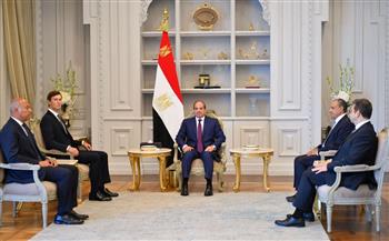 الرئيس السيسي يستقبل جاريد كوشنر بالعلمين لبحث تعزيز العلاقات الاستراتيجية وتطورات غزة