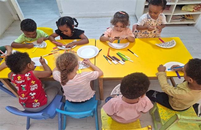 ورشة فنية لإعادة التدوير للأطفال ببيت ثقافة المقاولون العرب
