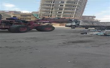 محافظة الغربية: رفع 925 طنًا من التراكمات وبؤر المخلفات في يوم واحد