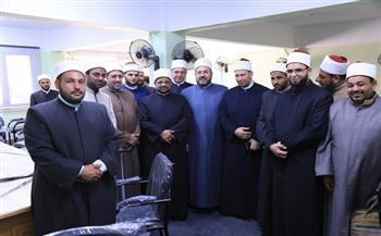 أمين "البحوث الإسلامية" يتفقد منطقة وعظ الإسكندرية ويتابع جهودها الدعوية