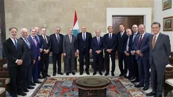 رئيس لبنان: ملتزمون بتطبيق اتفاق الإطار.. وإسرائيل لن تتمكن من تحقيق أهدافها بالقوة العسكرية
