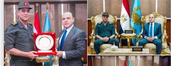 محافظ الغربية يستقبل قائد المنطقة الشمالية العسكرية لبحث سبل التعاون المشترك