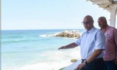 محافظ الإسكندرية يتابع إزالة إحدى المنشآت بطريق الكورنيش بمنطقة سبورتنج عقب انتهاء تعاقدها