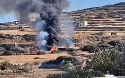 مصرع 3 أشخاص في تحطم مروحية بجزيرة سيفنوس اليونانية