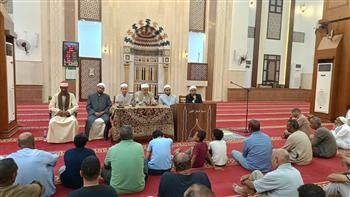 "أوقاف البحر الأحمر" تحتفل بالمولد النبوي  من مسجد الدهار بالغردقة