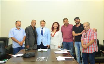 بروفات تحضيرية على المسرح القومي استعدادًا للاحتفال بالمولد النبوي الشريف