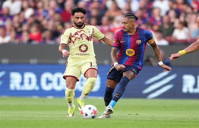 كأس خوان جامبر.. 15 دقيقة بدون أهداف من مواجهة الأهلي وبرشلونة الإسباني