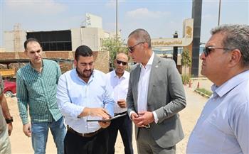 محافظ الجيزة: تطوير 4 محاور رئيسية ورفع كفاءة منظومة المياه بالمنطقة الصناعية بأبو رواش