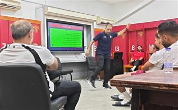محاضرة تحكيمية للاعبي وجهاز سيراميكا كليوباترا قبل انطلاق الدوري الممتاز 