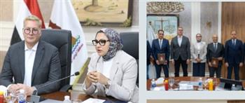 وزير البترول ومحافظ الوادي الجديد يشهدان توقيع بروتوكول تعاون إنشاء مدرسة" فوسفات مصر للتكنولوجيا التطبيقية "