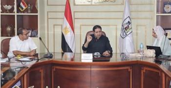 نائب محافظ بني سويف يتابع سير ومُستجدات العمل بمشروع المركز الخدمي المُتكامل للنباتات الطبية والعطرية بسمسطا  