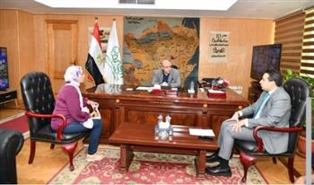 محافظ الفيوم يتابع الموقف التنفيذي وآخر المستجدات بمشروع مجمع صناعات الزيتون بيوسف الصديق
