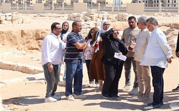 وزير السياحة والآثار يتفقد منطقة مارينا العلمين الأثرية لمتابعة مستجدات مشروع تطويرها