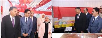  محافظ القليوبية ورئيس جامعة بنها يفتتحان معرض حلوى المولد النبوي الشريف بهيئة الشبان العالمية ببنها