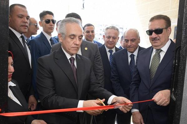 وزير العدل ومحافظ بورسعيد يفتتحان مجمع محاكم بورفؤاد الجزئية الجديدة ومكتب التوثيق العقاري 