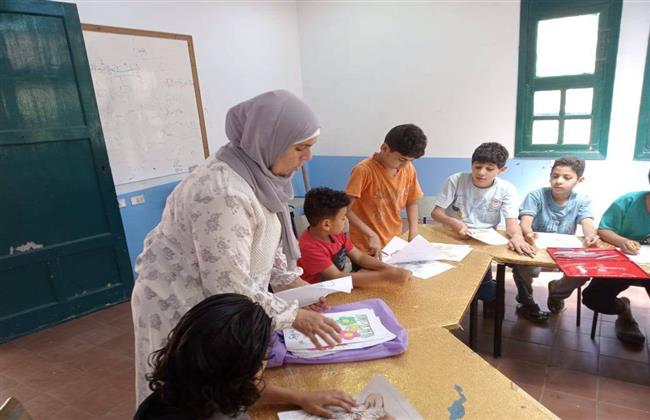 ثقافة الدقهلية تنظم ورشة رسم وتلوين ضمن فعاليات الأنشطة الثقافية والفنية 
