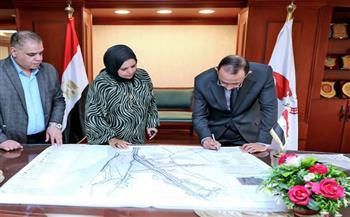 محافظ سوهاج يعتمد لوحة تحديث المخطط الاستراتيجي العام لمدينة المنشاة