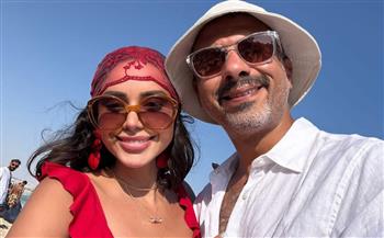 محمد فراج وبسنت شوقي يخطفان الأنظار في أحدث ظهور من الساحل
