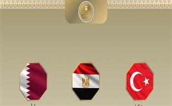 مصر وقطر وتركيا تدين الهجمات الإسرائيلية على غزة وتطالب بالالتزام بوقف إطلاق النار   