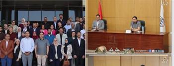 نائب محافظ بني سويف يلتقي  مُتدرّبي  المجموعة الأولى من مسار " أكاديمية هواوي" في مجالات الذكاء الاصطناعي 