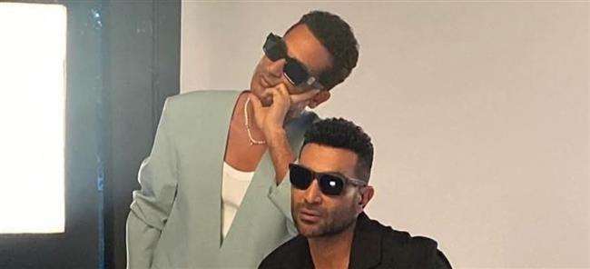 عمرو سعد يهنئ شقيقه أحمد سعد بعيد ميلاده