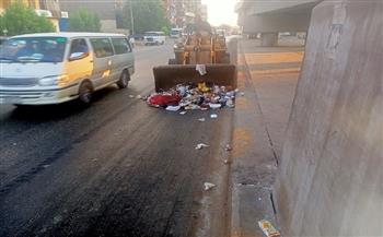 محافظ الجيزة يتابع جهود التعامل مع المخالفات والإشغالات بأبو النمرس والعمرانية