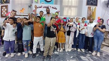 ورشة «عروسة وحصان» للأطفال بمكتبة 6 أكتوبر العامة بالعجوزة