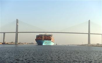 قناة السويس تشهد العبور الأول لسفينة الحاويات BANGKOK MAERSK بحمولة 190 ألف طن