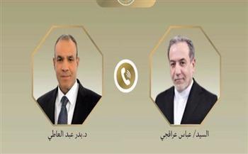 وزير الخارجية ونظيره الإيراني يبحثان هاتفيًا الوضع الراهن في المنطقة