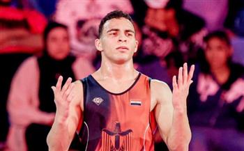 المصارع محمد القاسم يضمن الميدالية الثالثة لمصر في دورة ألعاب المتوسط 2026