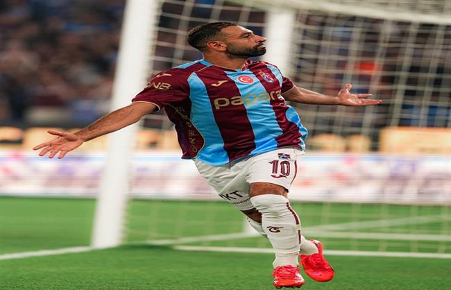 الدوري التركي.. محمد صلاح يسجل الهدف الثاني لطرابزون في مرمى باشاك شهير