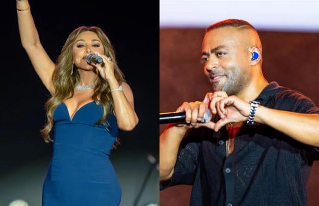 إليسا وتامر عاشور وتألق في ليلة غنائية ساحرة في الساحل