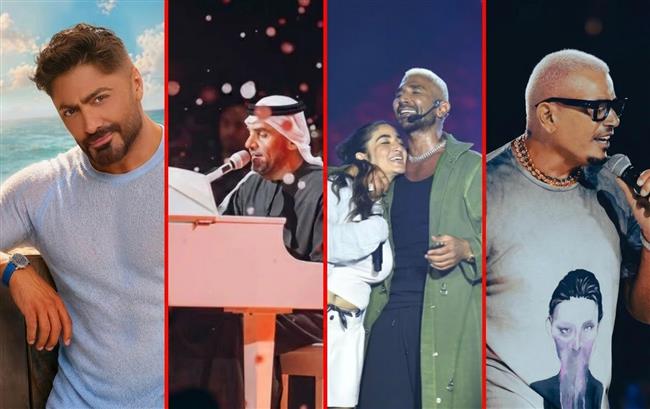 نجوم الغناء يتألقون في حفلات الساحل الشمالى