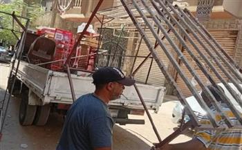 محافظ الإسكندرية يوجه بتكثيف الحملات الميدانية لإزالة الإشغالات وتحقيق الانضباط والسيولة المرورية